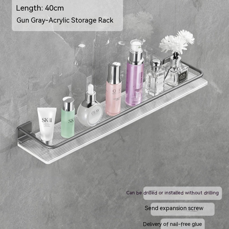 Acrylic Bathroom Storage Rack Bathroom Towels Storage Rack