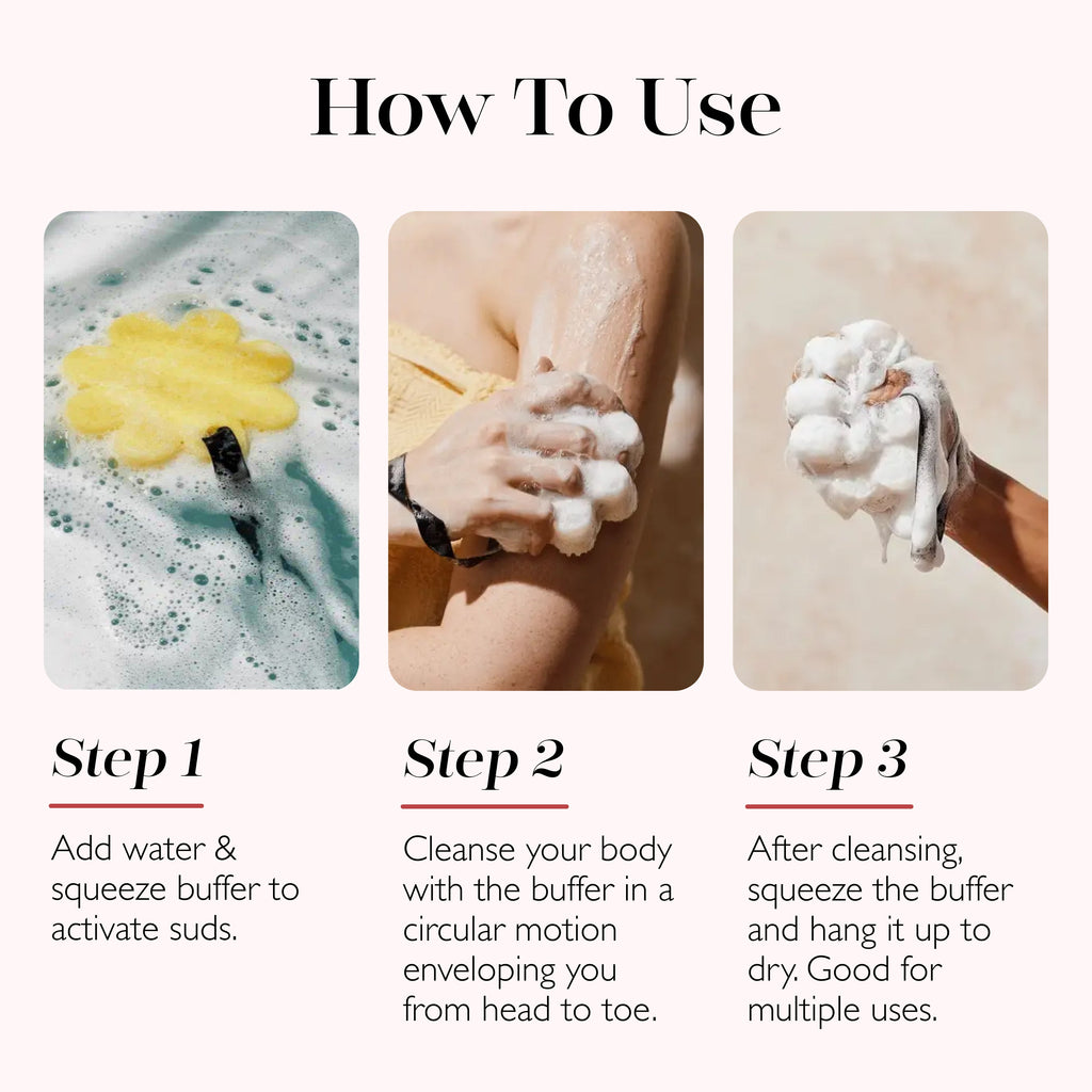 Freesia Pear | Wild Flower Bath Sponge