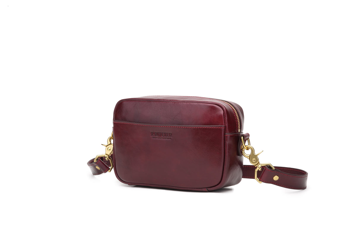 Jane Crossbody Bag | Cherry Leather