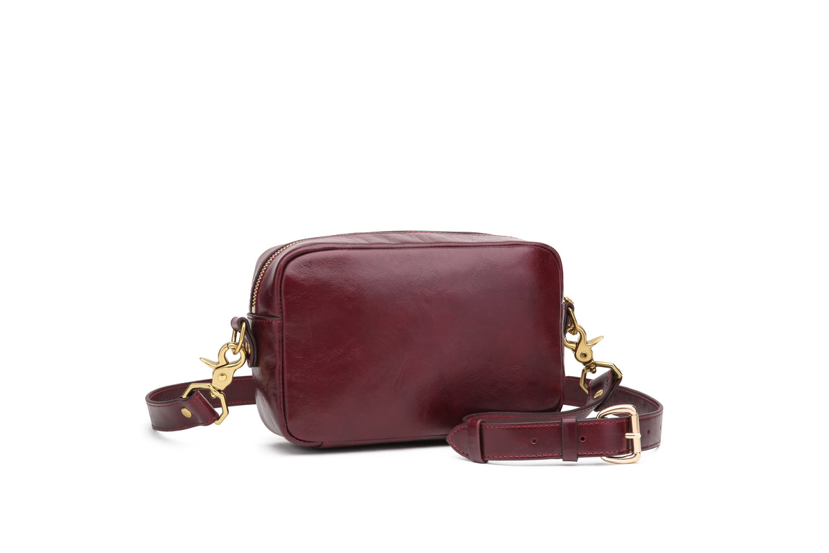 Jane Crossbody Bag | Cherry Leather