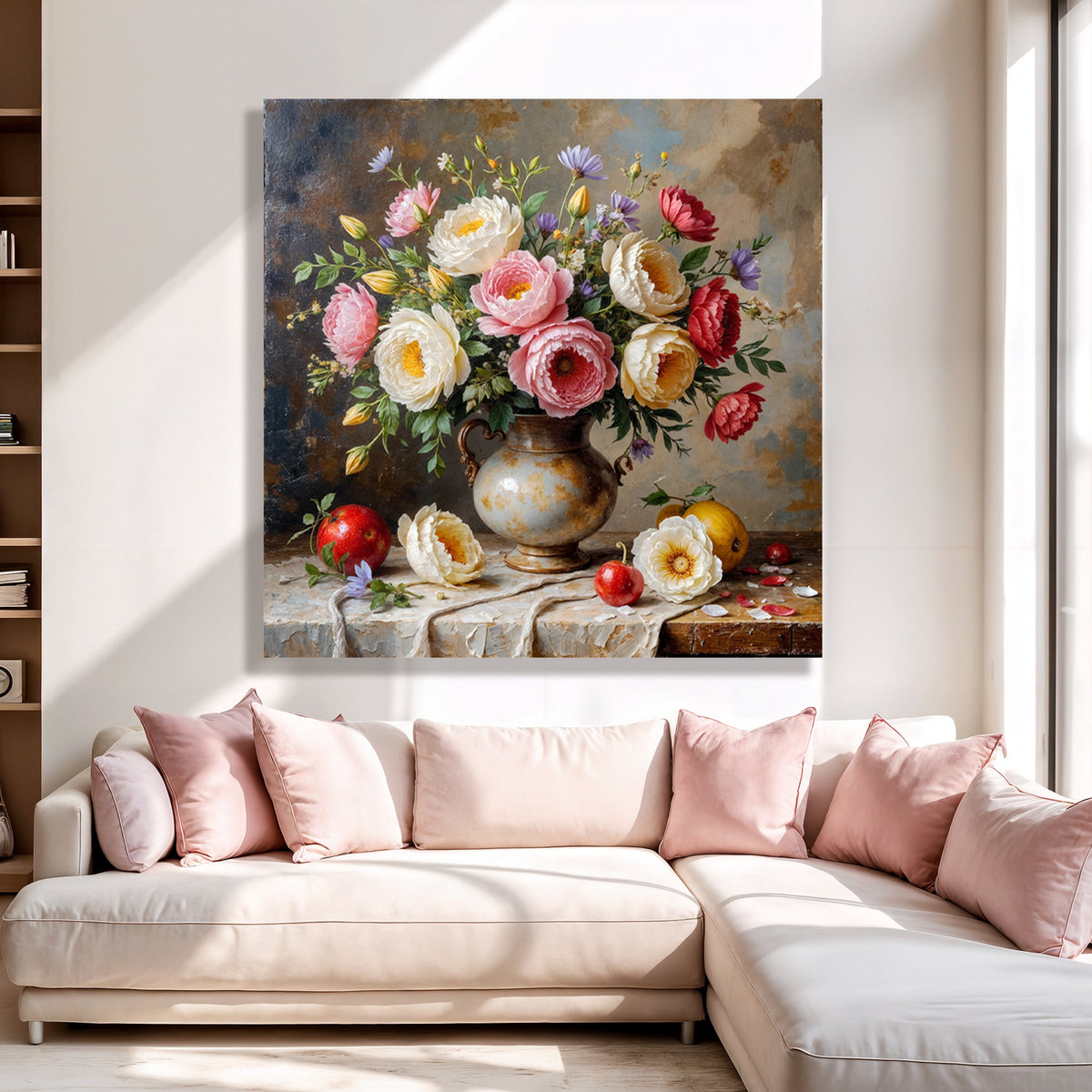 Summer Bloom Vase Wall Art