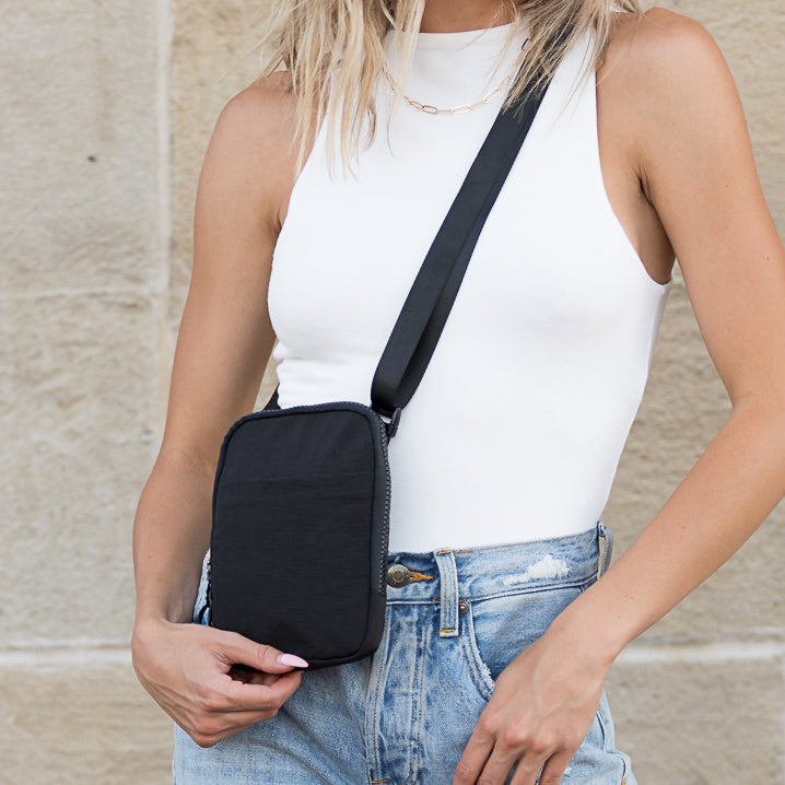 Eva Clippable/Removable Coin Pouch Crossbody