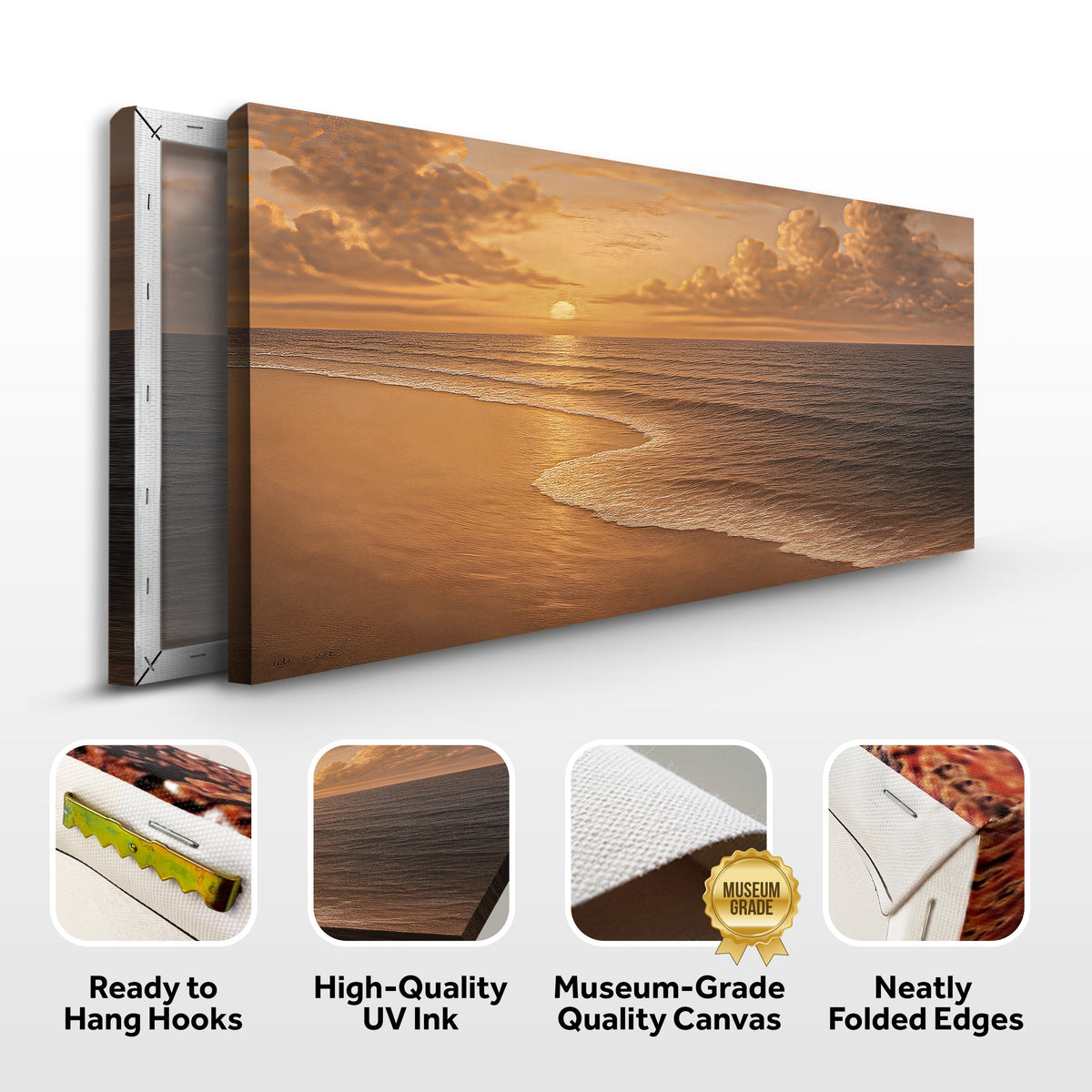 Beach Shoreline Coastal Wall Art VIII