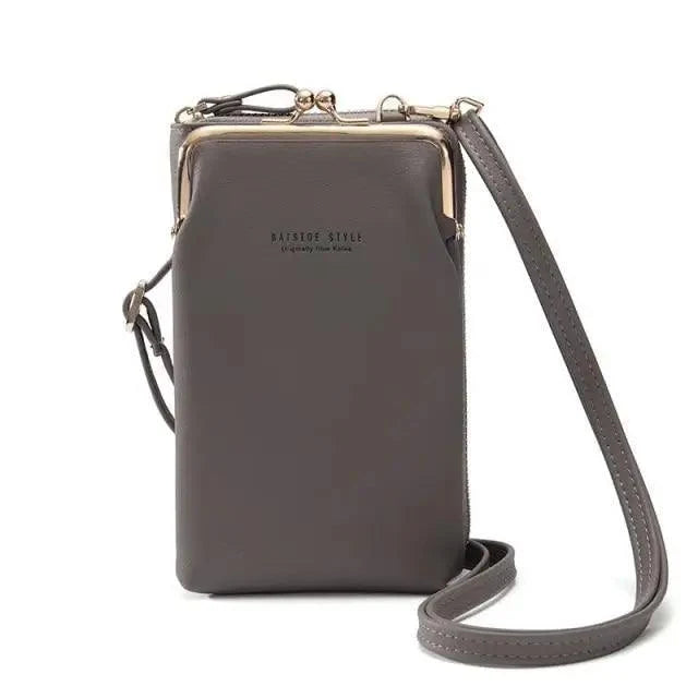 Elegant Women Small Crossbody Bags With Large Capacity Designer PU Leather Shoulder Bags For Women Phone Purses
