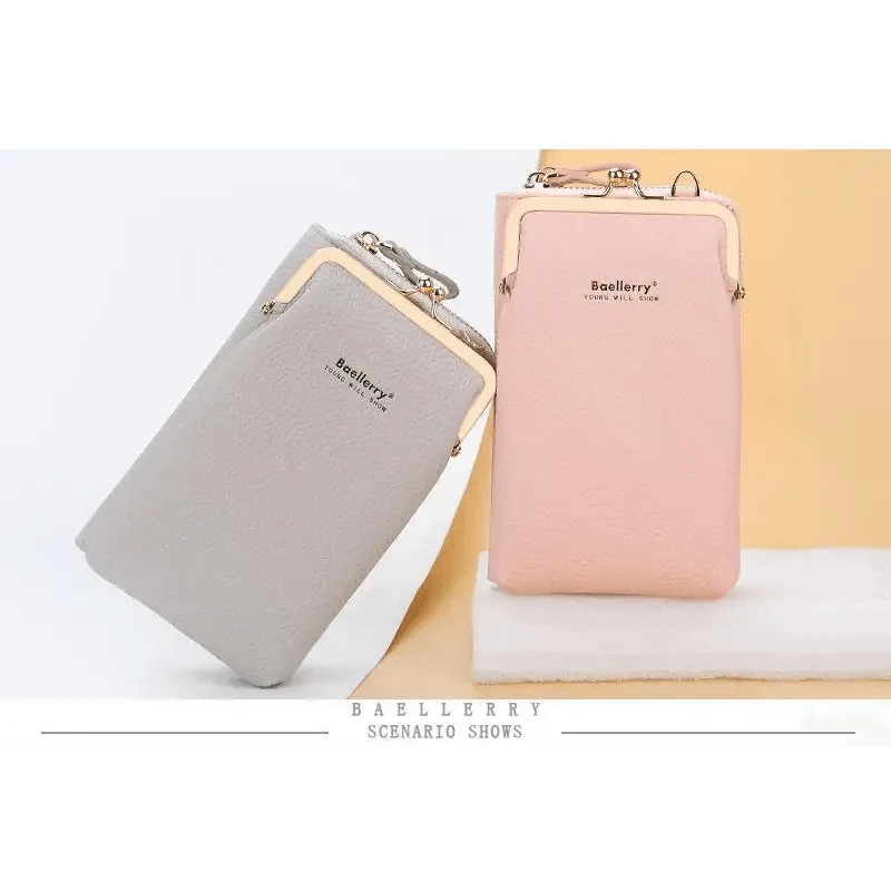 Elegant Women Small Crossbody Bags With Large Capacity Designer PU Leather Shoulder Bags For Women Phone Purses