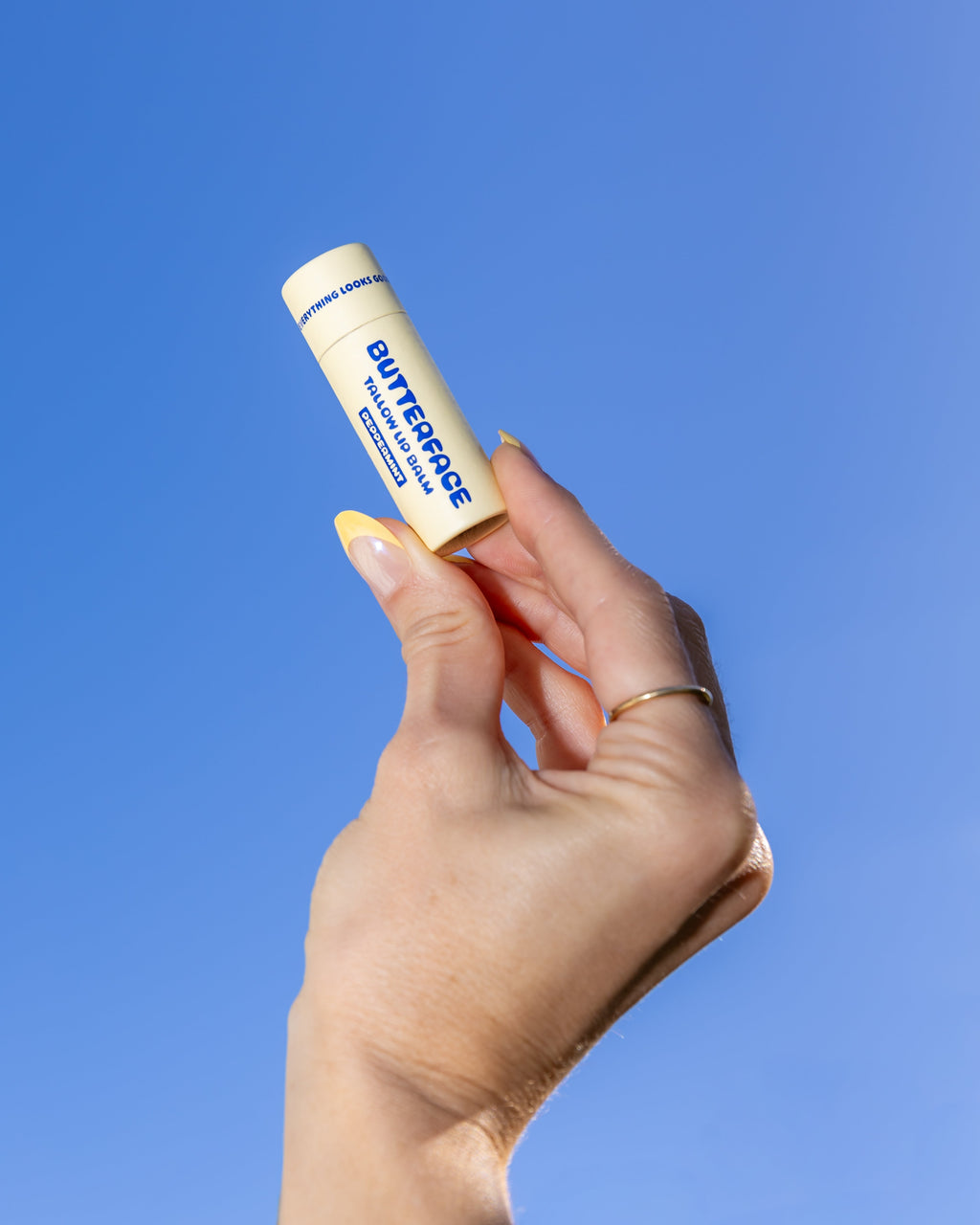 Peppermint Tallow Butter Lip Balm